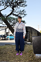 着物の船内服