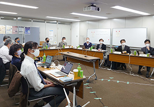 審査会場の様子
