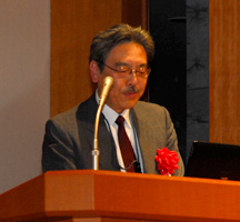 国立天文台　渡邊鉄哉教授による「ひので」の特別講演