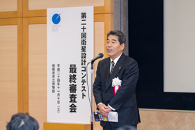相模原市教育長　岡本実氏　来賓挨拶
